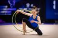 Estonian competitors at the official rehearsals for the 41st European Rhythmic Gymnastics Championships in Tallinn.