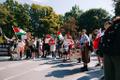 Palestinian solidarity rally in Tallinn on July 15, 2025.