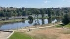 Flooding at Narva's Joaorg recreation area on July 17, 2025.