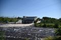 Narva River and its rapids, after a lock gate on the Russian side of the border was opened for the second time this month.