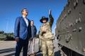 Prime Minister Kristen Michal visited Reedo Military Base to meet U.S. soldiers stationed in South Estonia on August 11, 2025.