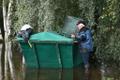 After heavy rain, summer houses in the Kudruküla area in Narva were flooded and some residents were evacuated on August 27, 2025.
