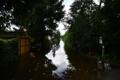 After heavy rain, summer houses in the Kudruküla area in Narva were flooded and some residents were evacuated on August 27, 2025.