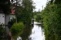After heavy rain, summer houses in the Kudruküla area in Narva were flooded and some residents were evacuated on August 27, 2025.