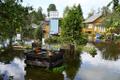 After heavy rain, summer houses in the Kudruküla area in Narva were flooded and some residents were evacuated on August 27, 2025.