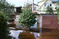 After heavy rain, summer houses in the Kudruküla area in Narva were flooded and some residents were evacuated on August 27, 2025.