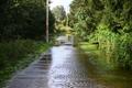 After heavy rain, summer houses in the Kudruküla area in Narva were flooded and some residents were evacuated on August 27, 2025.