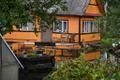 After heavy rain, summer houses in the Kudruküla area in Narva were flooded and some residents were evacuated on August 27, 2025.