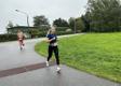 Eesti meistrivõistlused 100 kilomeetri ultrajooksus, 30.08.2025. Kaidi Kleinson, Gunnar Kingo.