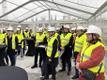The cornerstone was laid Monday for Viljandi's new spa and conference hotel. October 2025.
