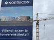 The cornerstone was laid Monday for Viljandi's new spa and conference hotel. October 2025.
