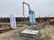 Cornerstone laying ceremony at the planned Kohila BLRT iron foundry, being built by NOBE: