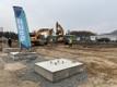 Cornerstone laying ceremony at the planned Kohila BLRT iron foundry, being built by NOBE: