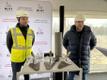 Cornerstone laying ceremony at the planned Kohila BLRT iron foundry, being built by NOBE: