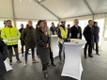Cornerstone laying ceremony at the planned Kohila BLRT iron foundry, being built by NOBE: