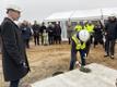 Cornerstone laying ceremony at the planned Kohila BLRT iron foundry, being built by NOBE: