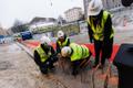 The cornerstone was laid for ERR's new TV House on Friday as construction of the new complex remains on schedule. November 21, 2025.