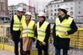 The cornerstone was laid for ERR's new TV House on Friday as construction of the new complex remains on schedule. November 21, 2025.
