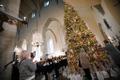Grand Christmas tree opening at the St. Nicholas Church (Niguliste kirik) Museum, to mark the start of Advent, Sunday, November 30, 2025.