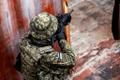 Estonian instructors training Ukrainian soldiers as part of Norway's Legio initiative, which is funded by the Nordics, Baltics and Poland.