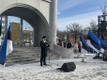 Празднование Дня независимости Эстонии в Пярну.