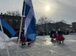 Празднование Дня независимости Эстонии в Пярну.