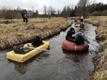 11. korda peetud isevalmistatud veesõidukite ralli Käravete Lohv meelitas laupäeval Ambla jõele 19 paatkonda ja jõe äärde sadu pöidlahoidjaid..