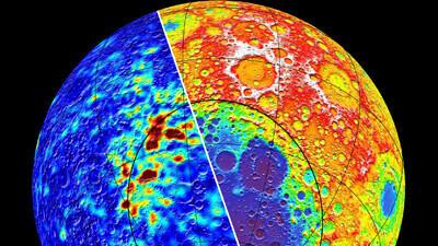 Kuu magetanomaaliad selle põhjapooluse lähistel