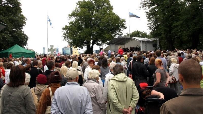 Концерт по случаю Дня восстановления независимости ЭР 20 августа 2018 года.