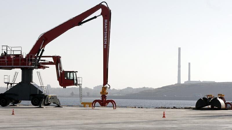 Силламяэский порт.