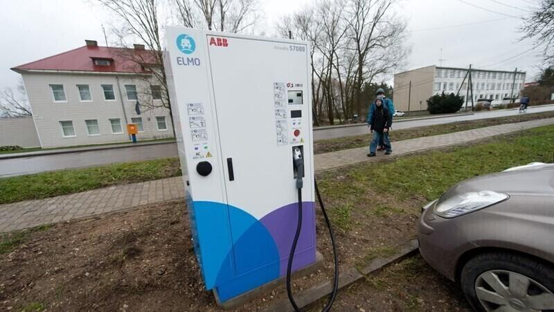 Elektriautode kiirlaadija Postimees/Scanpix