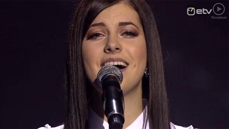 Победительница Eesti Laul 2013 Биргит Ыйгемеэль.