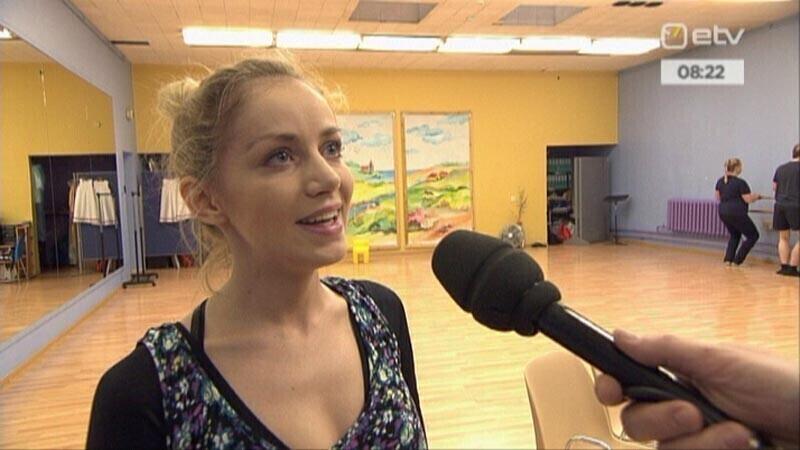 Aktuaalse Kaamera reporter ja balletitreener Anna Gavronski