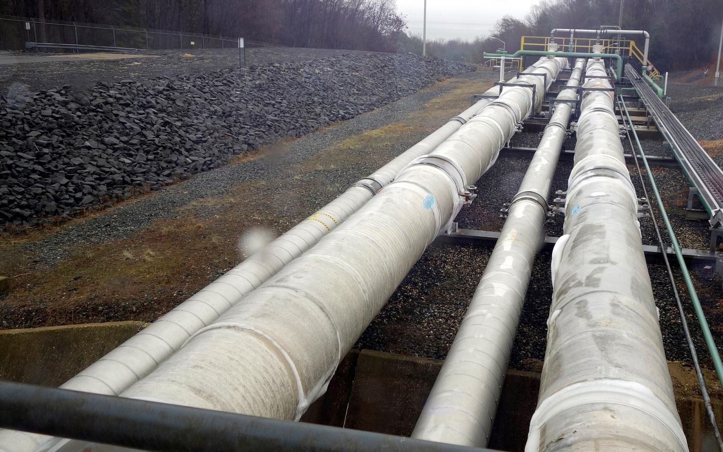 Veeldatud maagaasi LNG torustik.