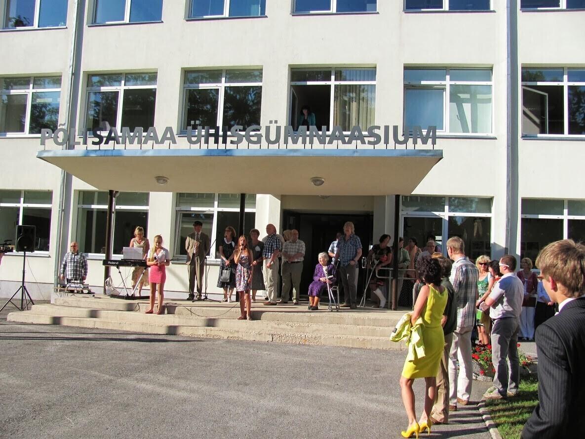 Встреча выпускников общей гимназии Пыльтсамаа.