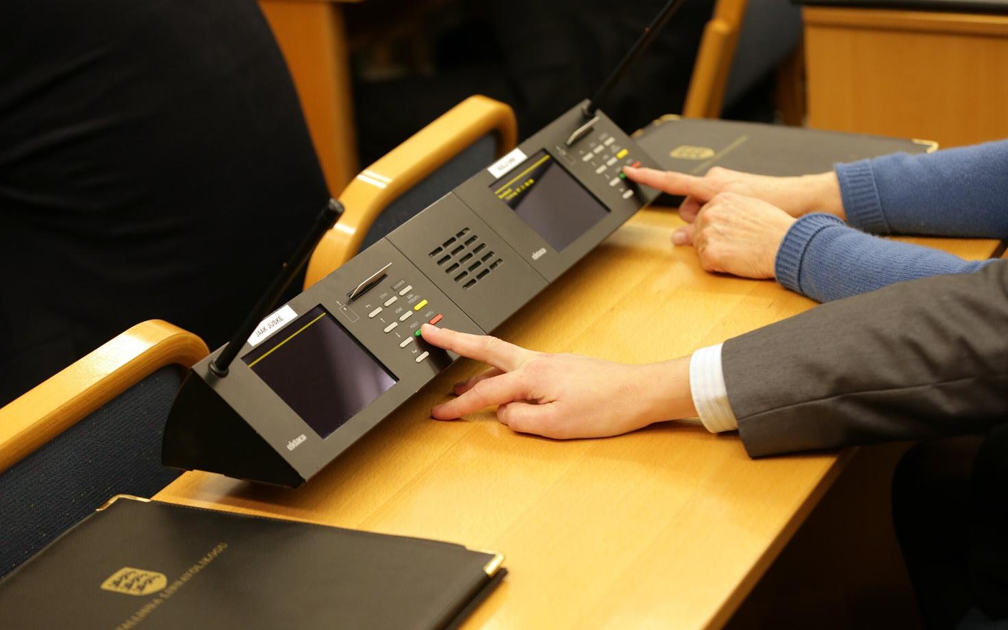 Горсобрание Таллинна.