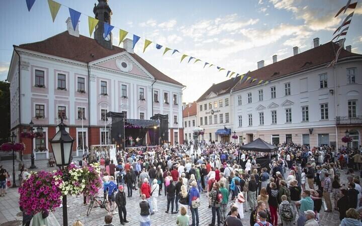 Tartu hansapäevadel on oma truu publik.