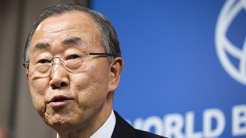 ÜRO peasekretär Ban Ki-moon.