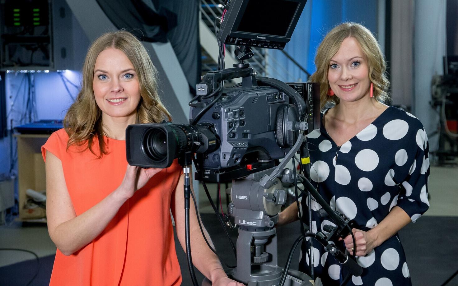 Kanal 2 saatejuhid Elo Mõttus-Leppik ja Katrin Tibar.