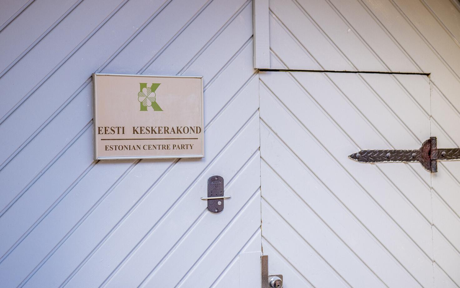 Keskerakonna endine kontor aadressil Toom-Rüütli 3/5.