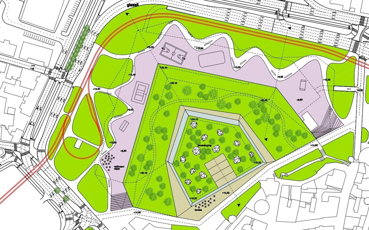 Skoone bastioni ja selle ümbruse detailplaneering