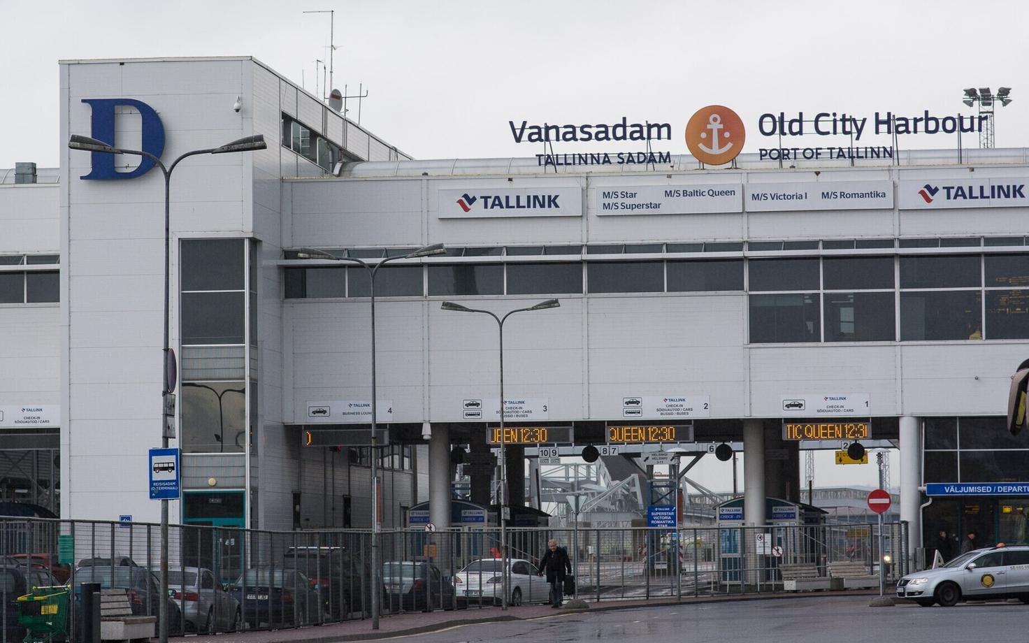 Терминал D Таллиннского порта.