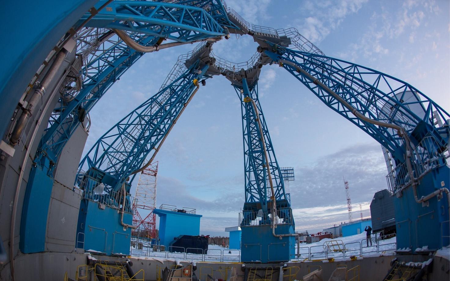 Строительство космодрома