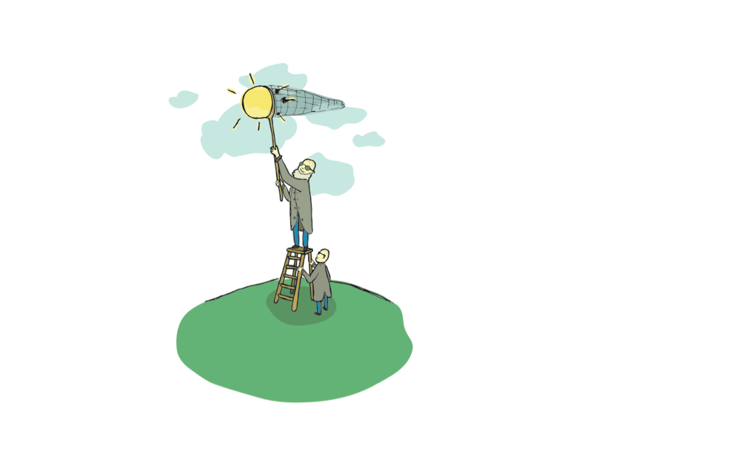 Kuidas päike ja tuul kotti püüda?