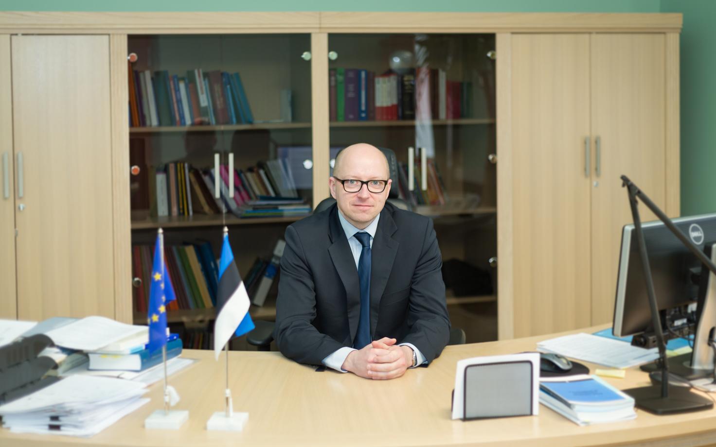 Председатель Государственного суда Эстонии Прийт Пикамяэ.