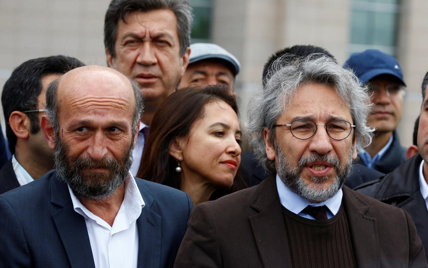 Can Dündar (paremal) ja Erdem Gül.
