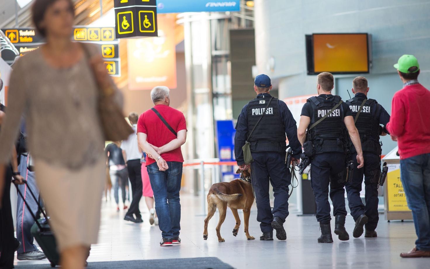 В Таллиннском аэропорту усилены меры безопасности.