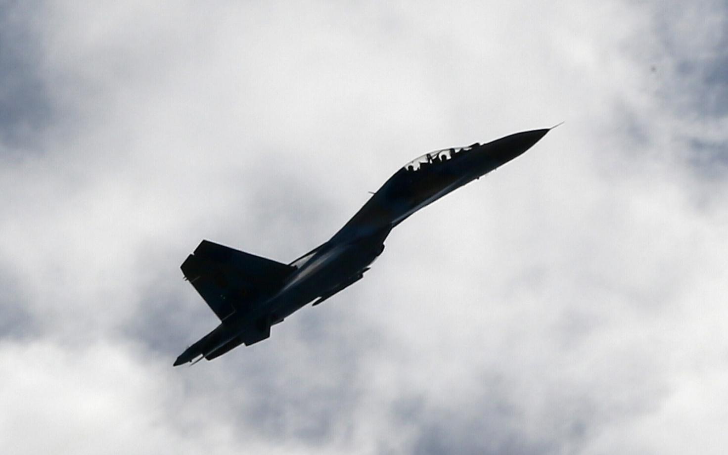 SU-27. Foto on illustratiivne.