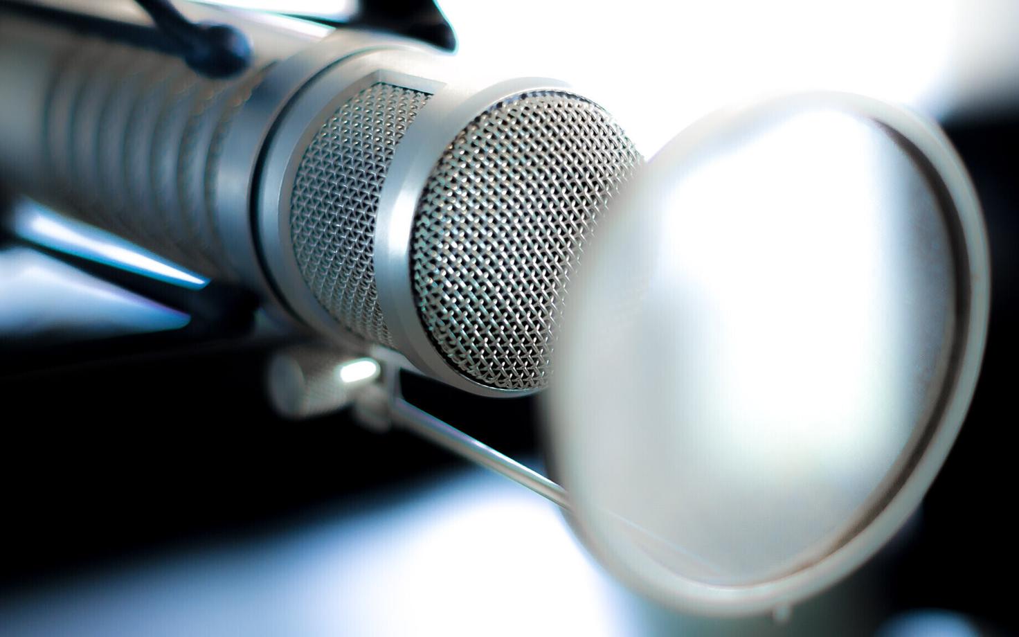 Stuudiomikrofon.