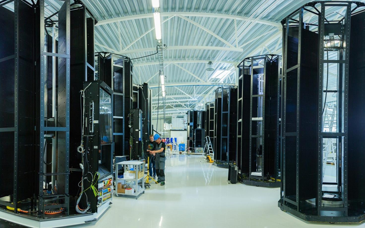 Производство Cleveron в Вильянди.